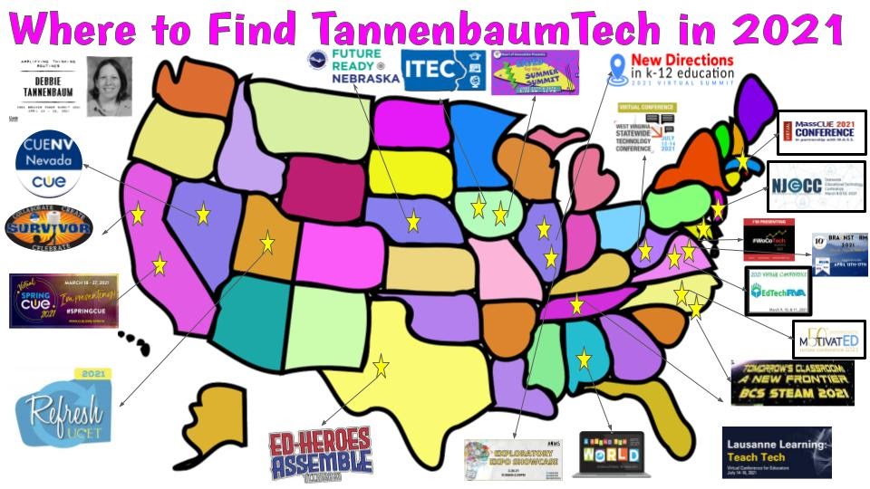 Where to Find Tannenbaum Tech in 2021