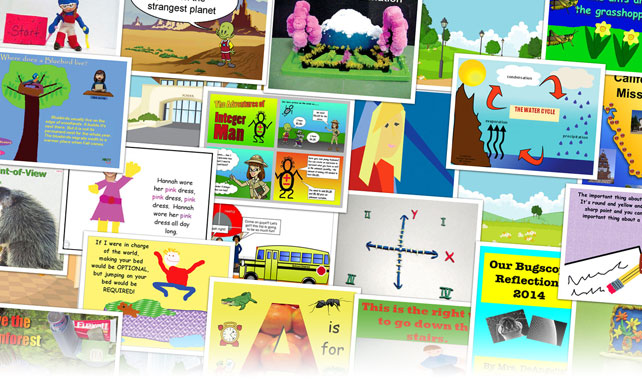 Wixie student projects